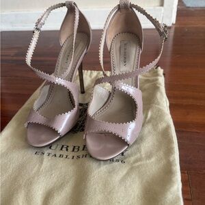 Burberry Women's Blush Strappy Heels